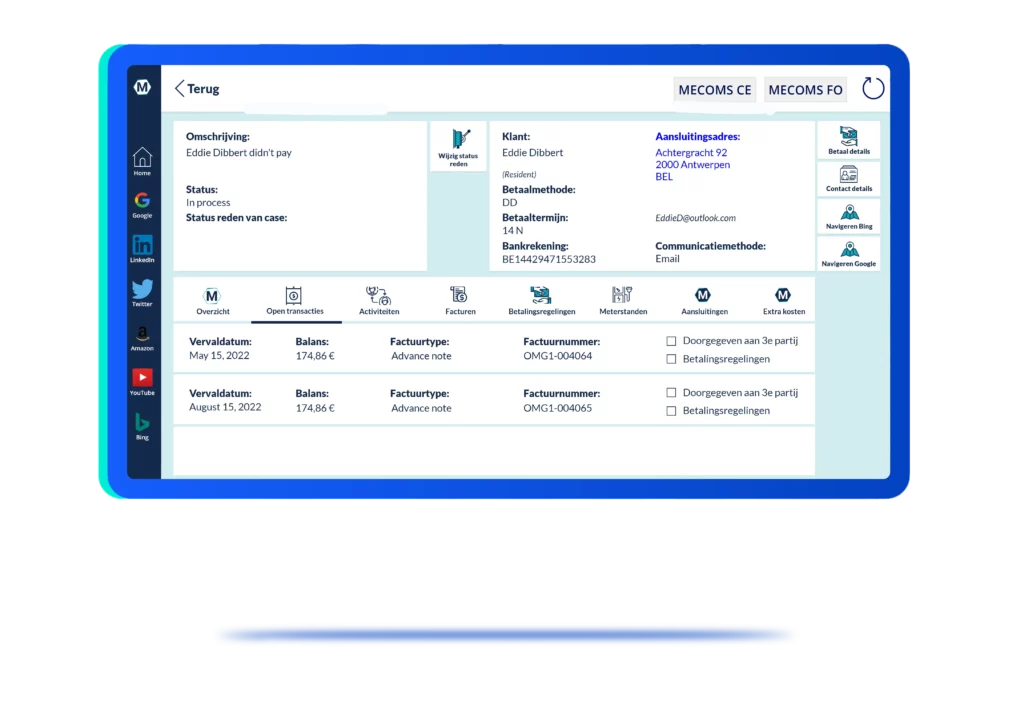 MECOMS 365 by Ferranti - CE – Field Customer Service app